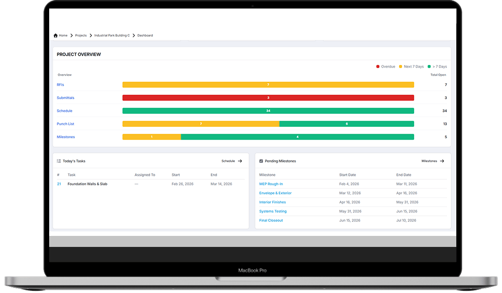 Project Overview Schreenshot - StruXure