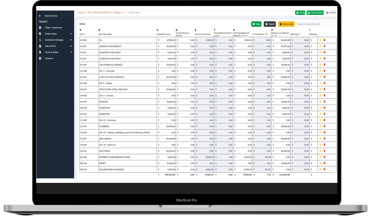 Subcontracts and POs - StruXure.co